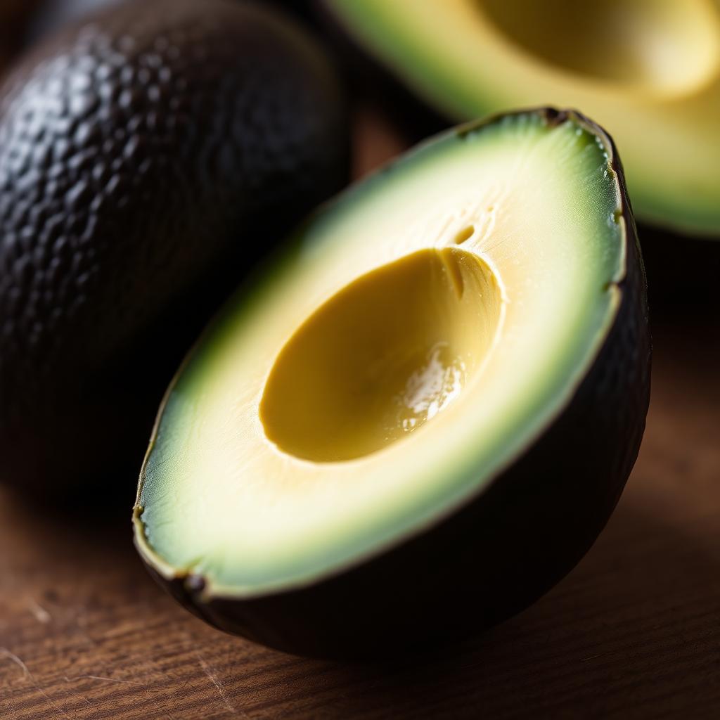 Avocado – Detail – Nahaufnahme