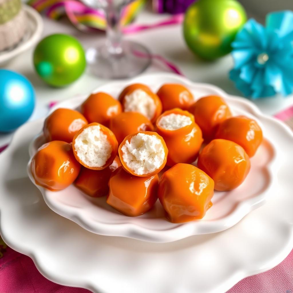 Bala Baiana – brasilianische Kokos-Bonbons