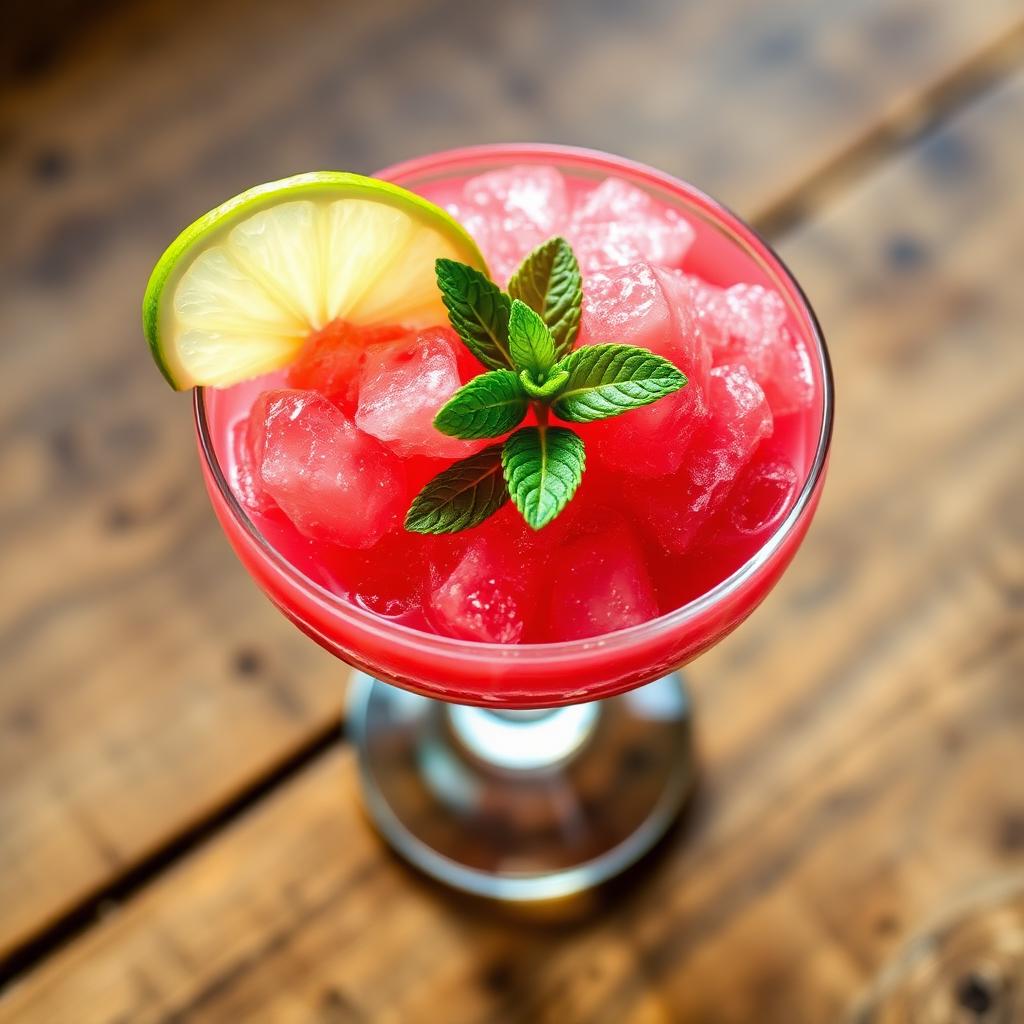 Boozy Wassermelonen-Sorbet