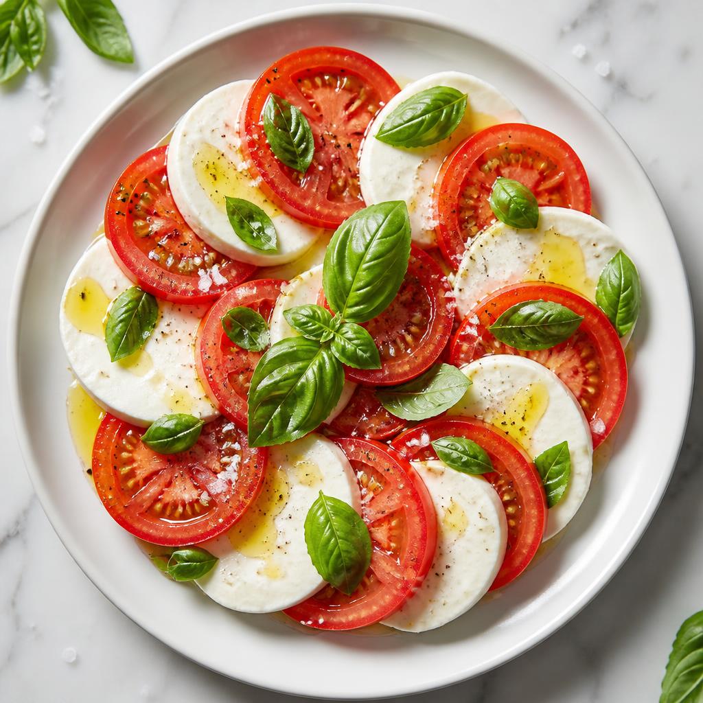 Caprese – Tomate, Mozzarella, Basilikum