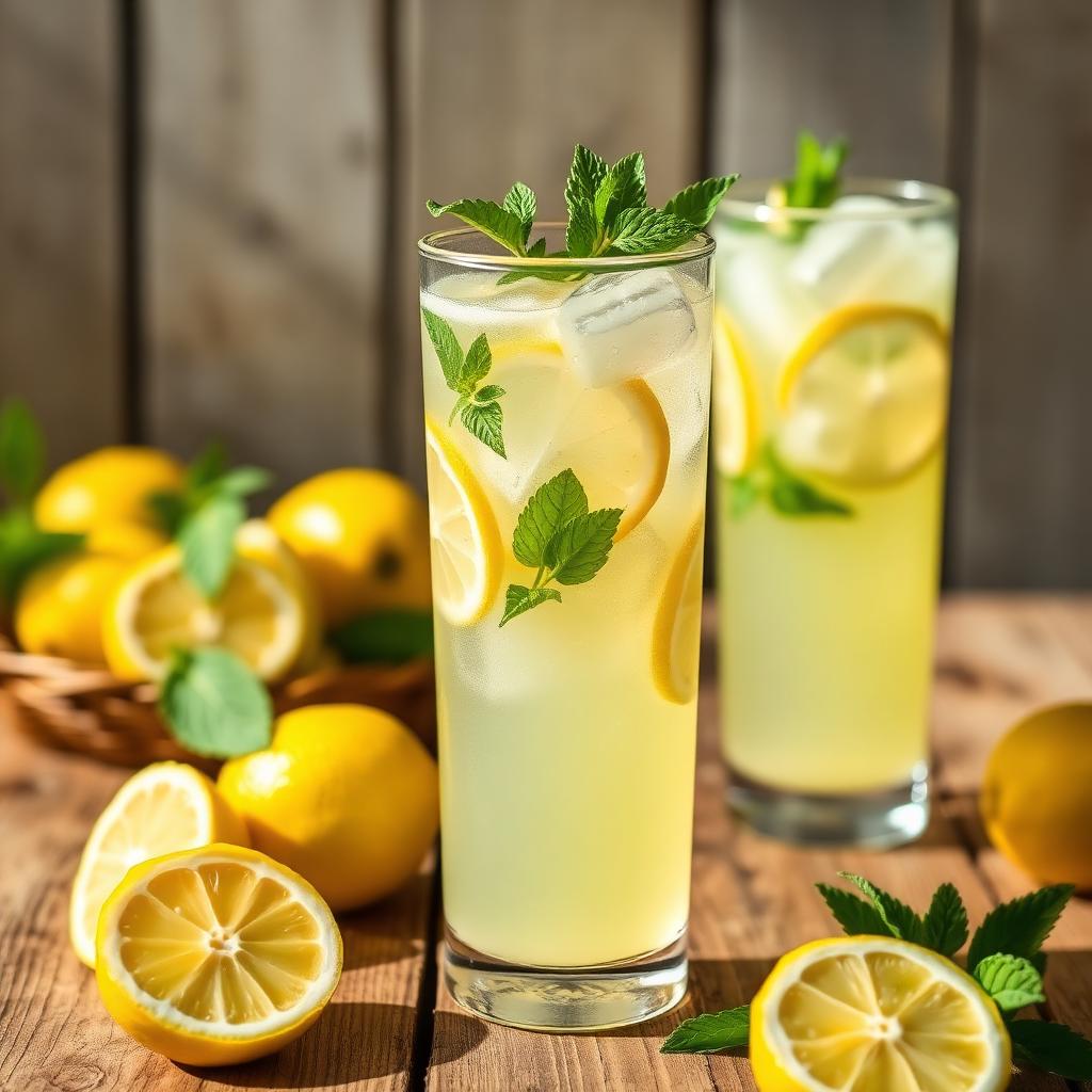 Ägyptische Minz-Limonade
