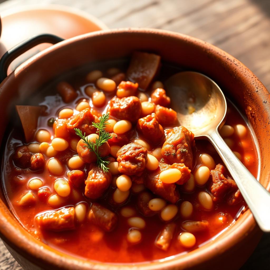 Fabada Asturiana – asturischer Bohneneintopf