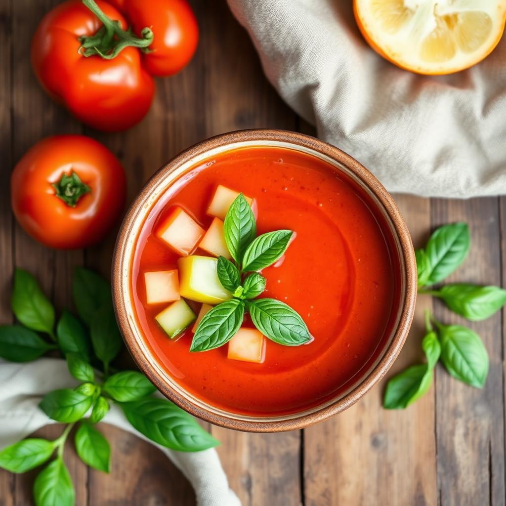 Gazpacho – kalt, andalusisch