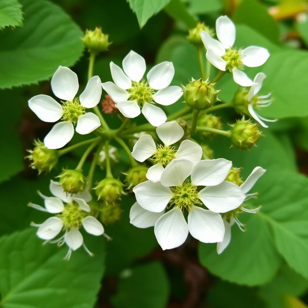 Himbeere – Blütezeit