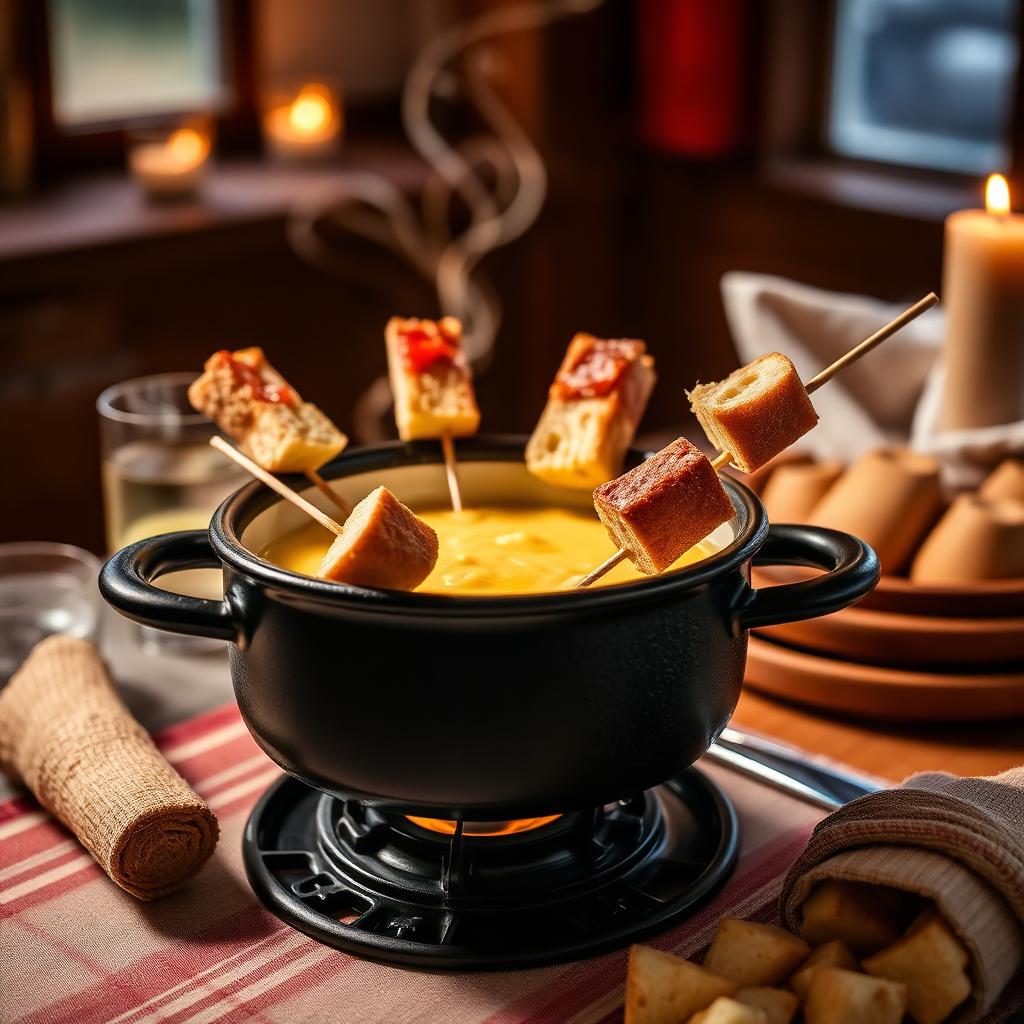 Schweizer Käsefondue