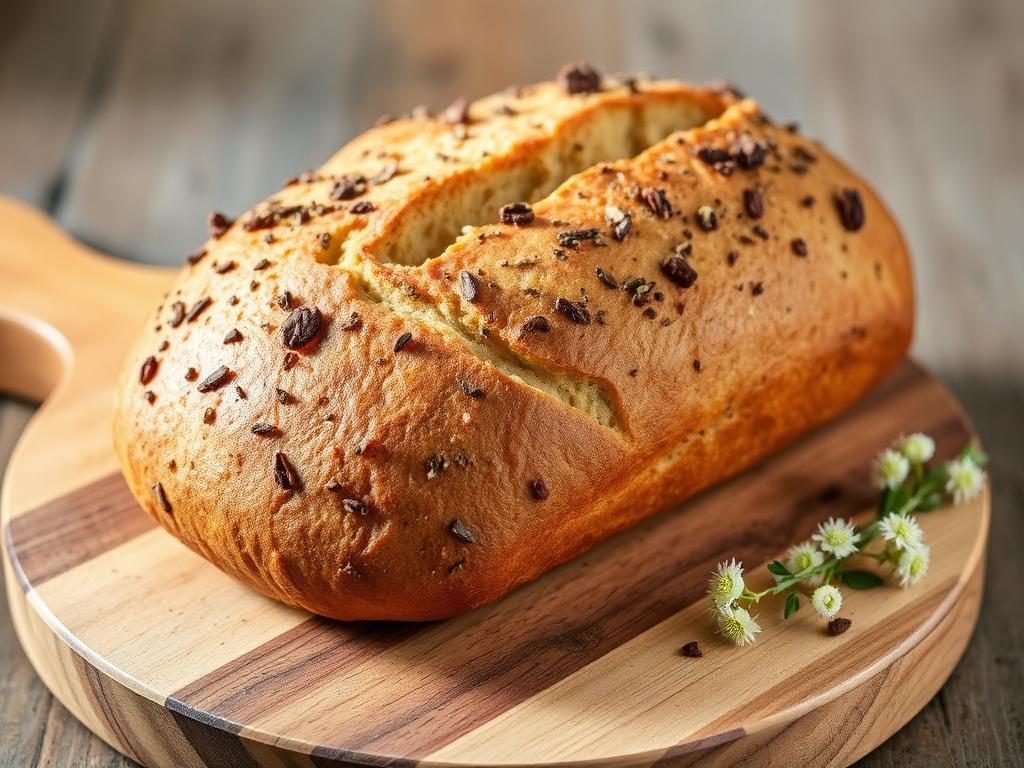 Kräuterbrot mit Rosmarin & Thymian