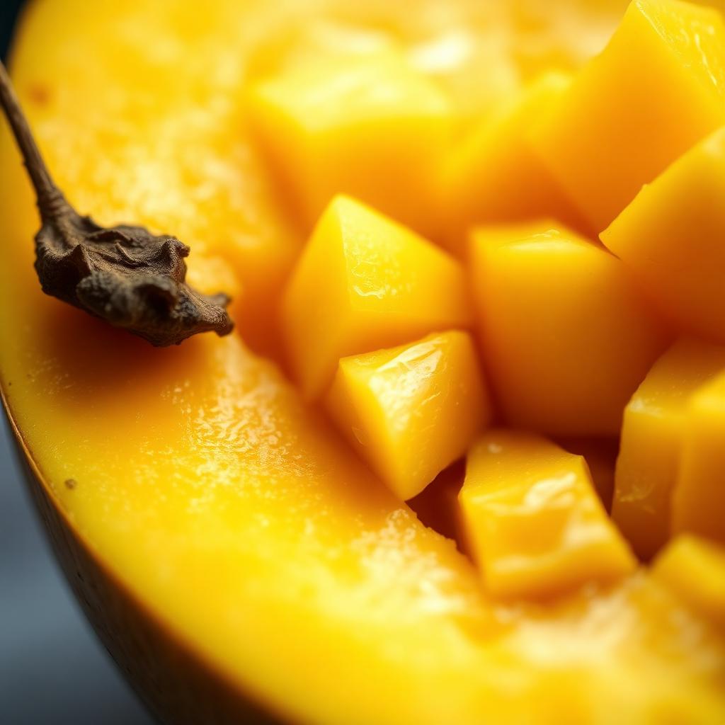 Mango – Detail – Nahaufnahme