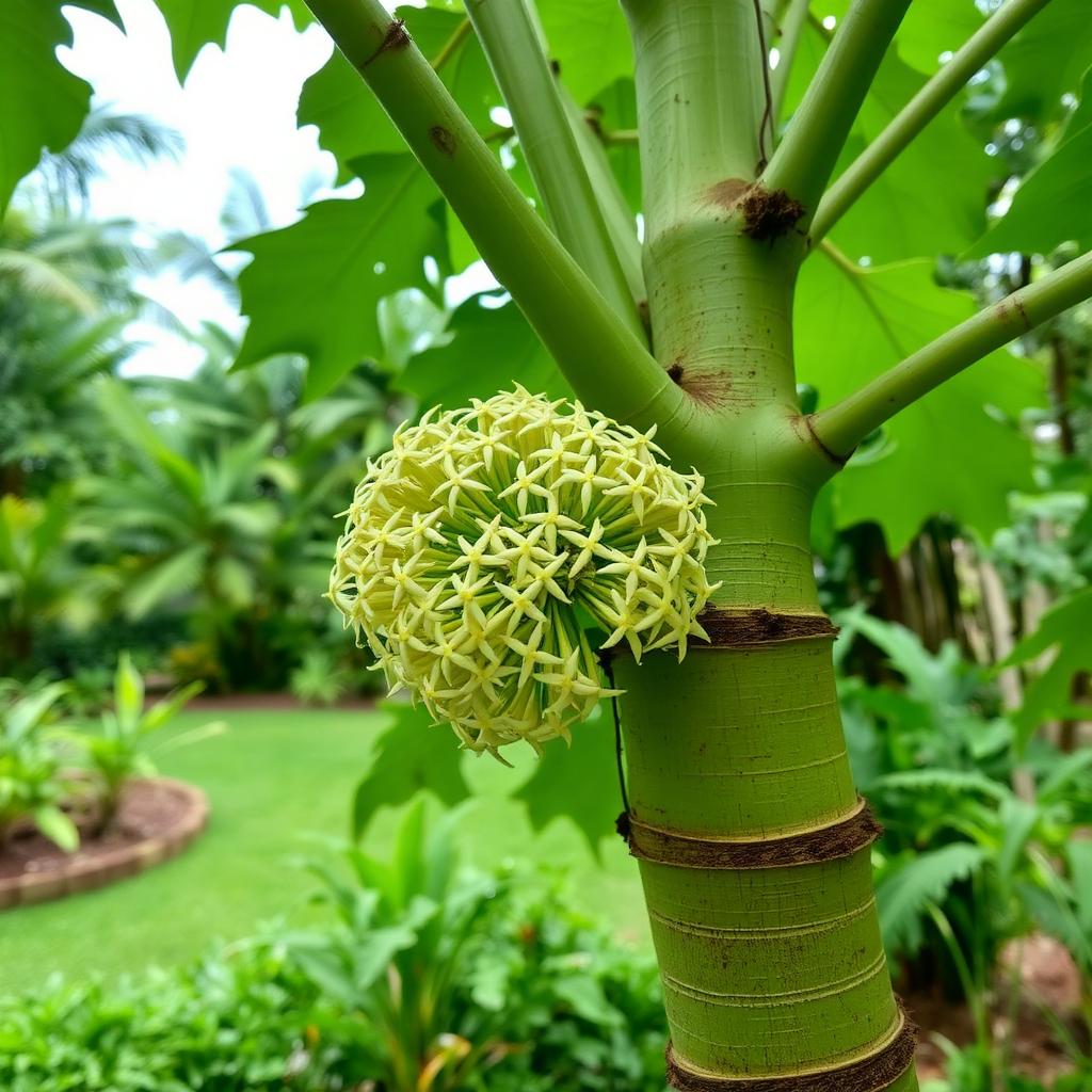 Papaya – Blütezeit