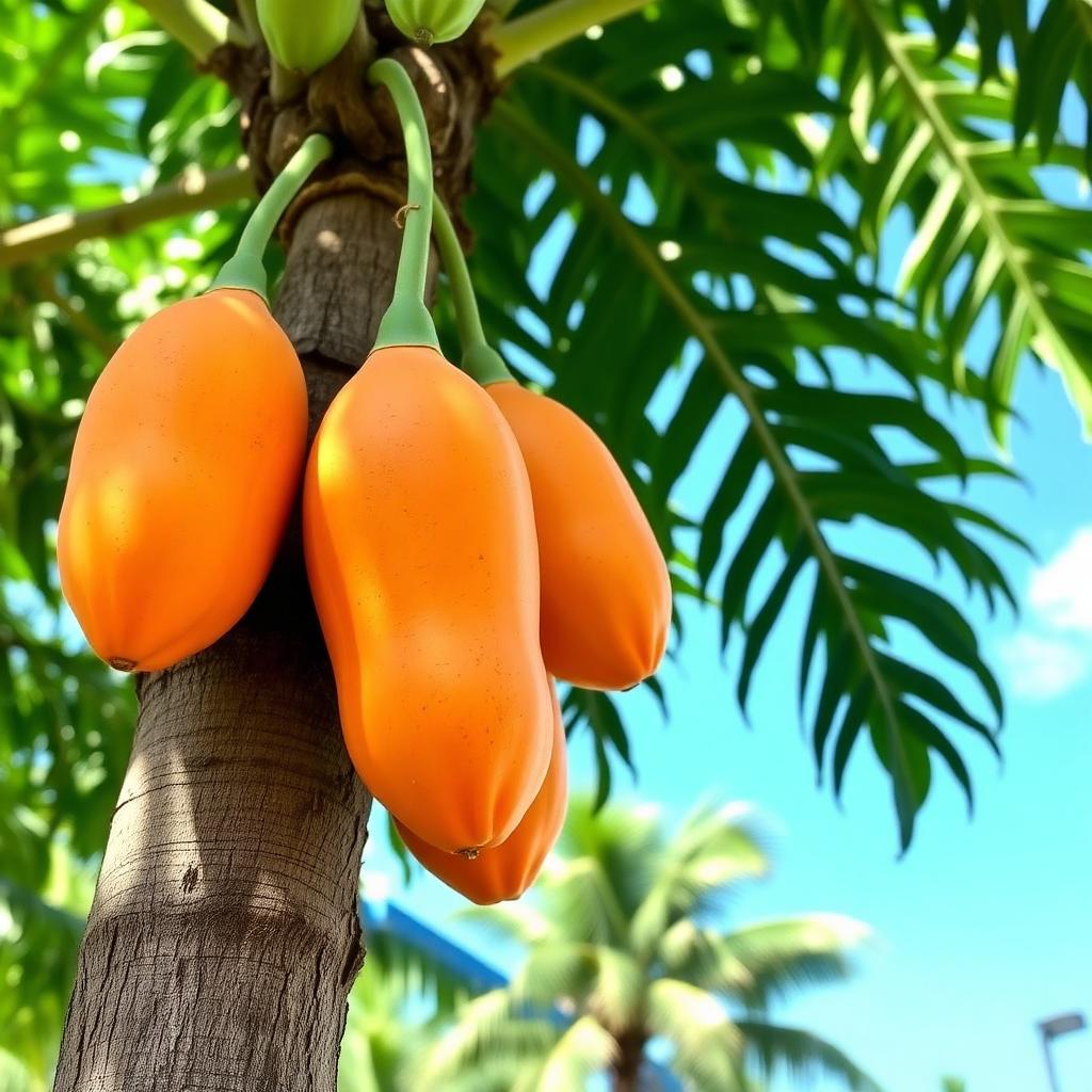 Papaya – Erntezeit