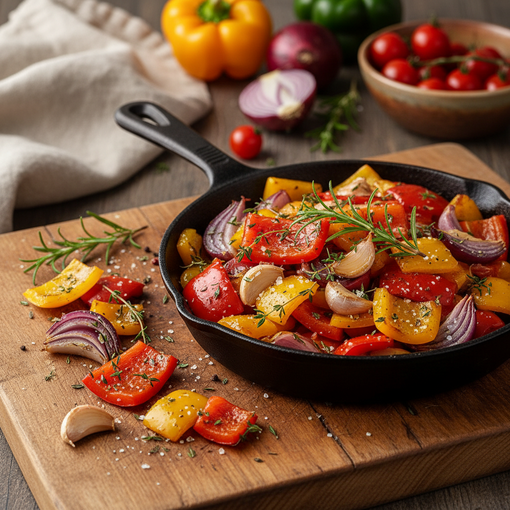 Paprika-Ofengemüse