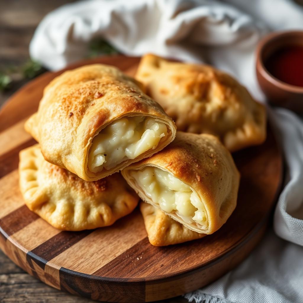 Piroschki mit Kartoffelfüllung