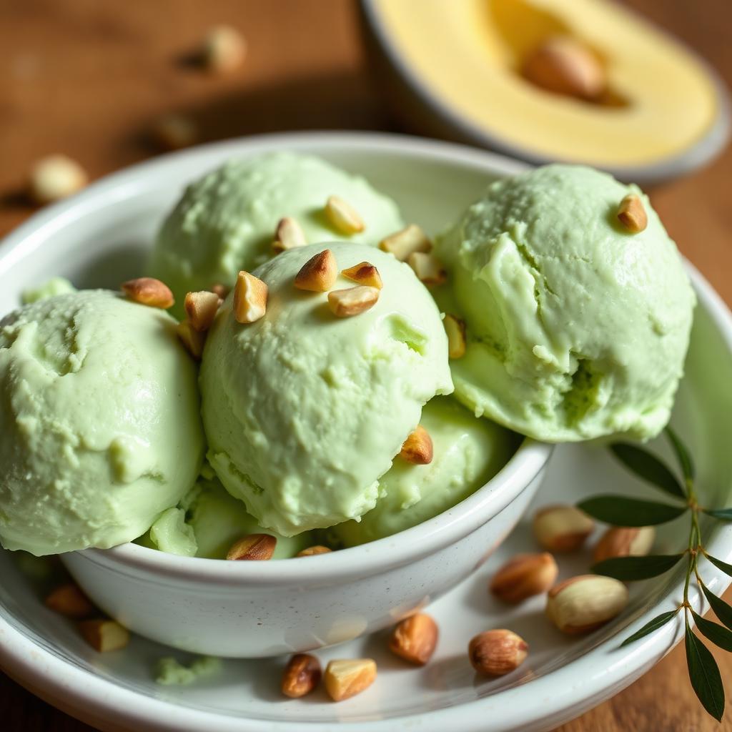 Pistazien-Eis