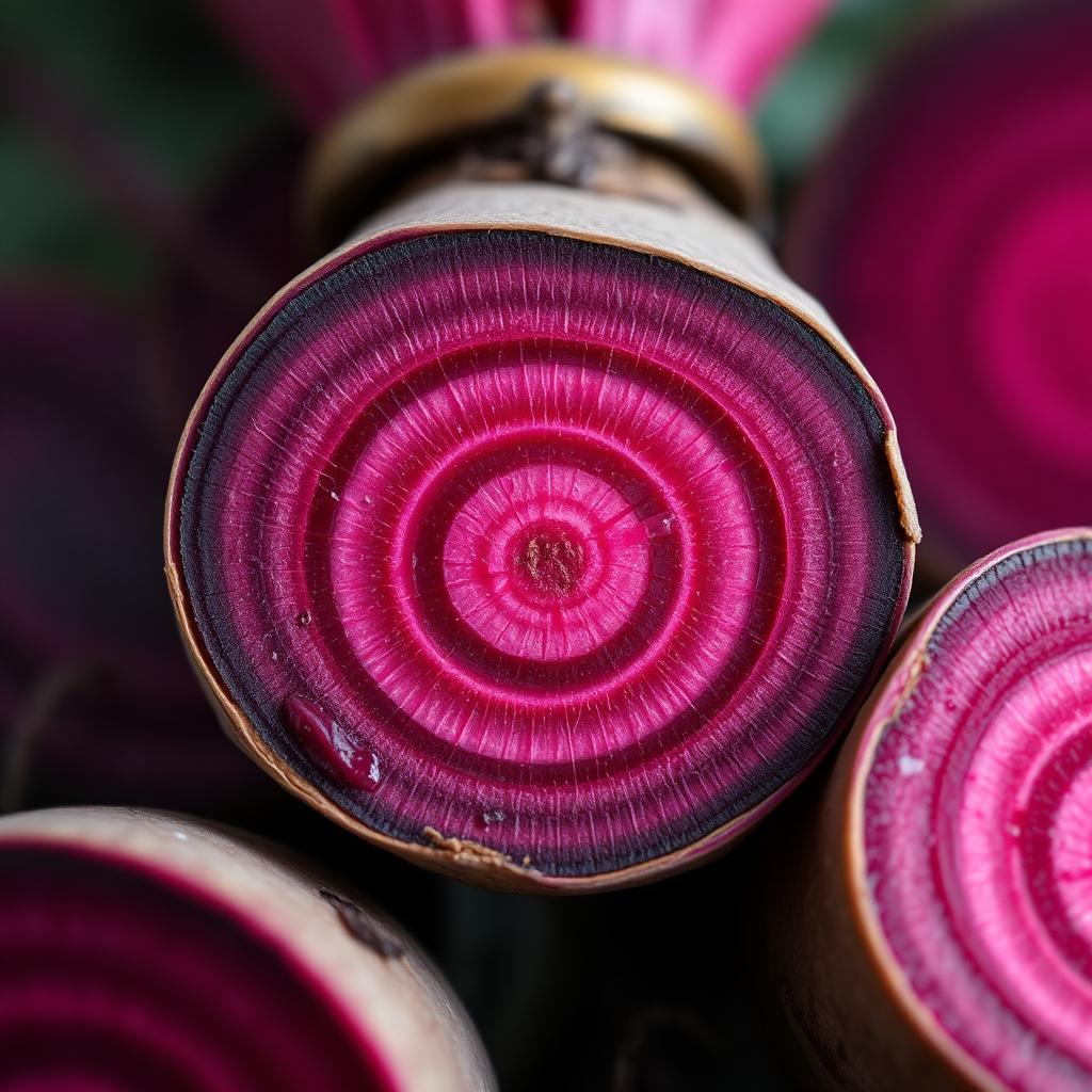 Rote Beete – Detail – Nahaufnahme