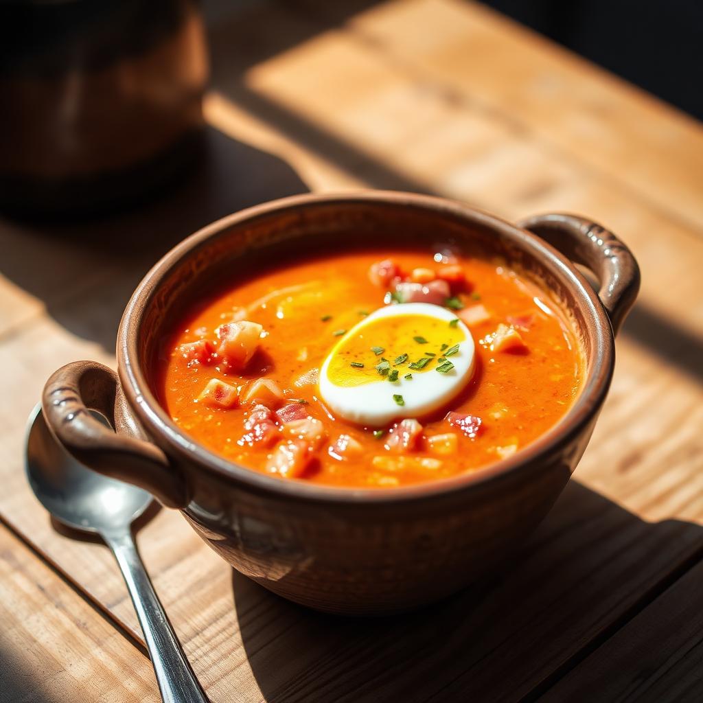 Salmorejo – kalte Tomaten-Brot-Creme aus Córdoba