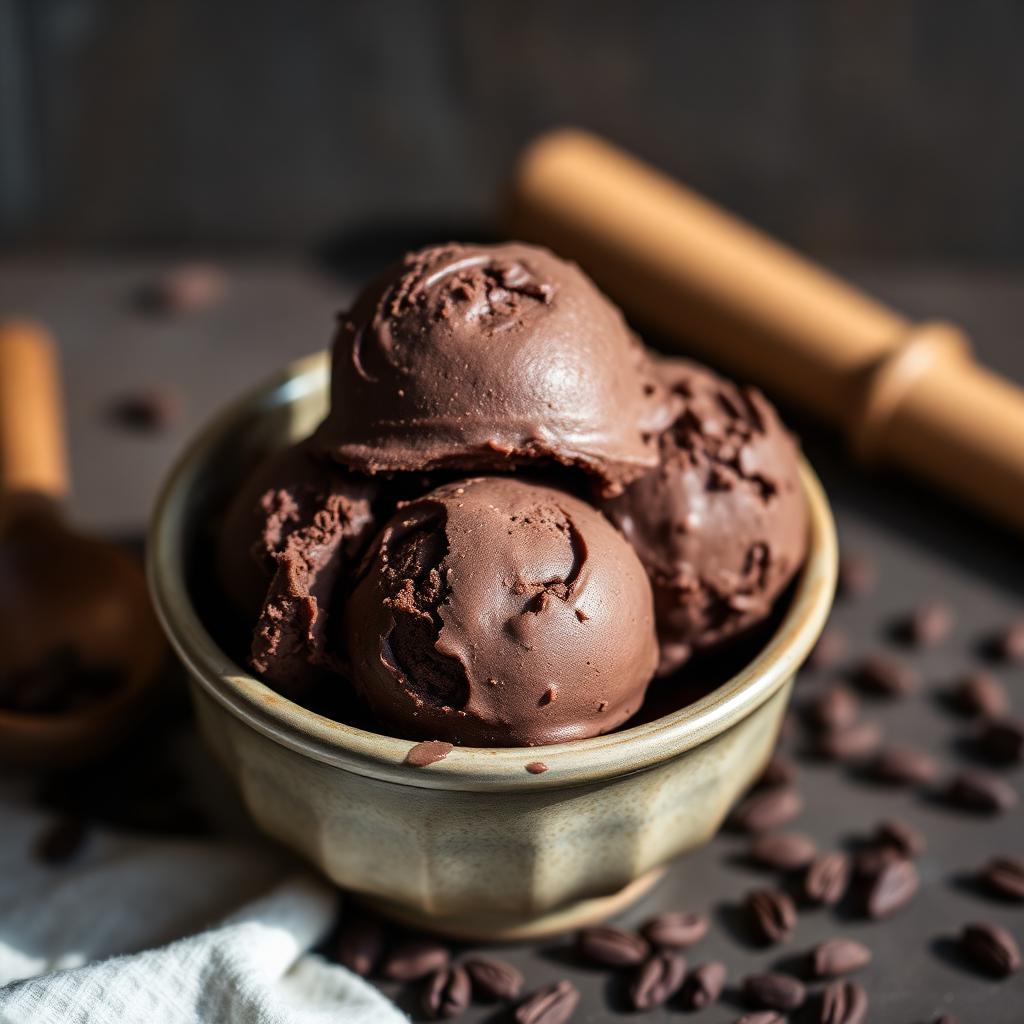 Schokoladen-Eis