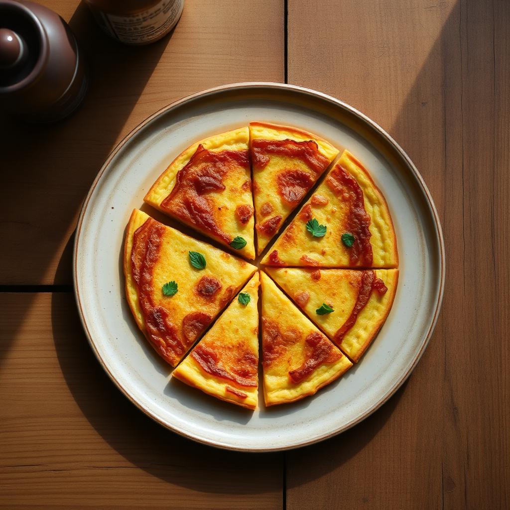 Tortilla Española – spanisches Kartoffelomelett