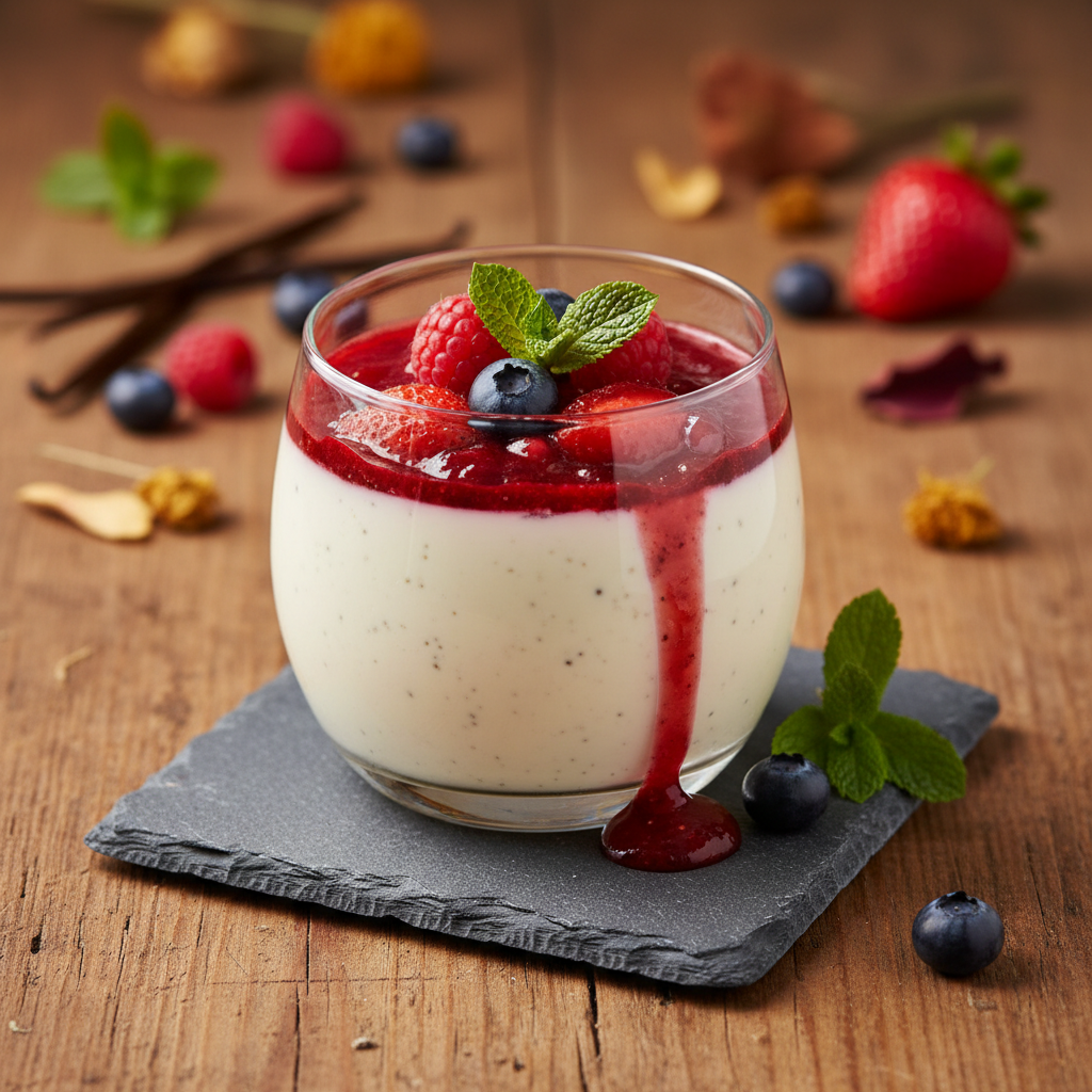 Vanille-Panna-Cotta