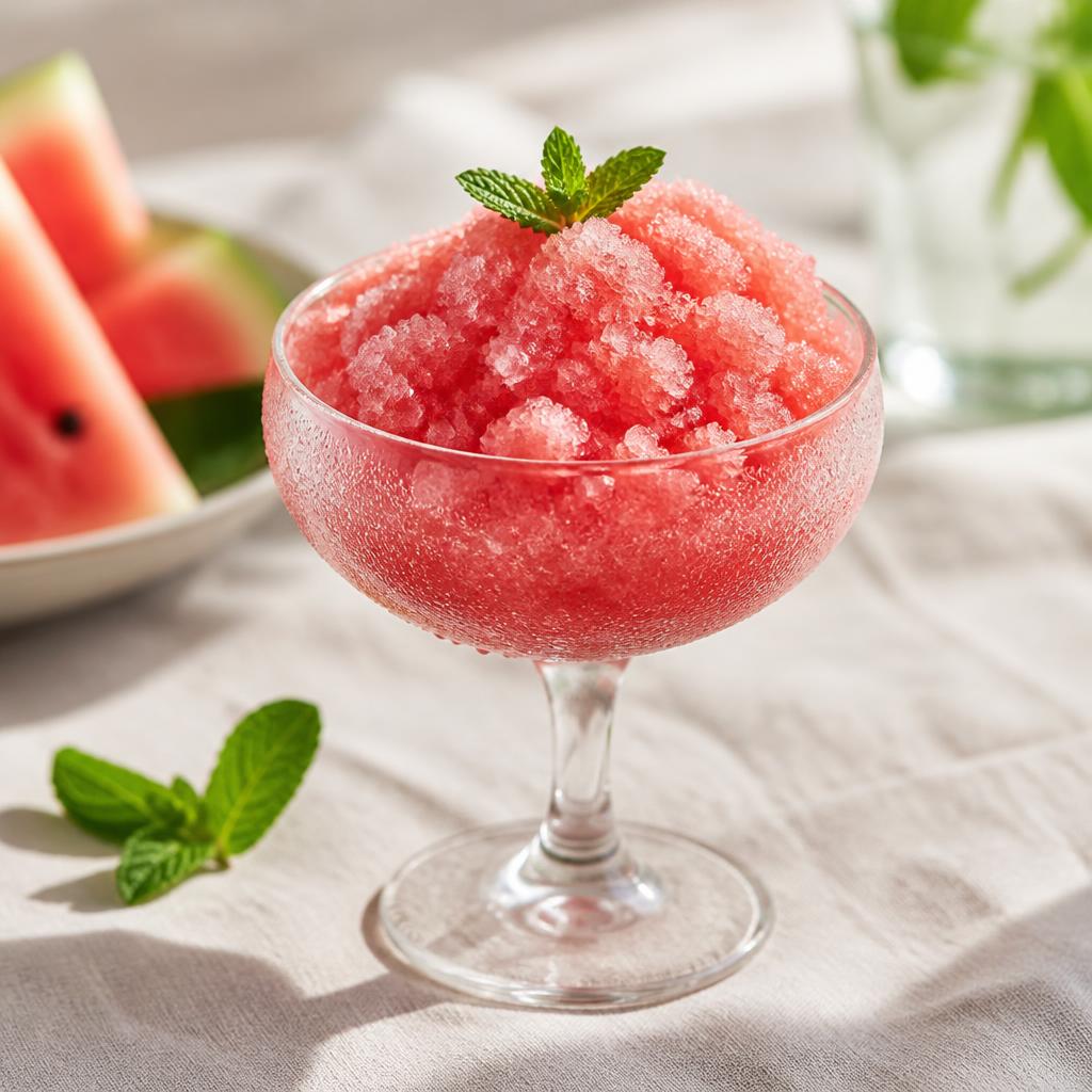 Wassermelonen-Granita