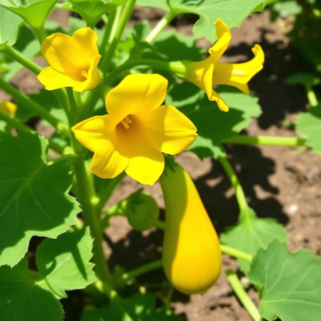Zucchini – Blütezeit